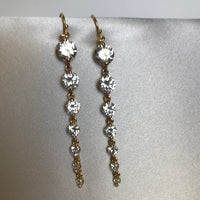 New Earrings with Crystal